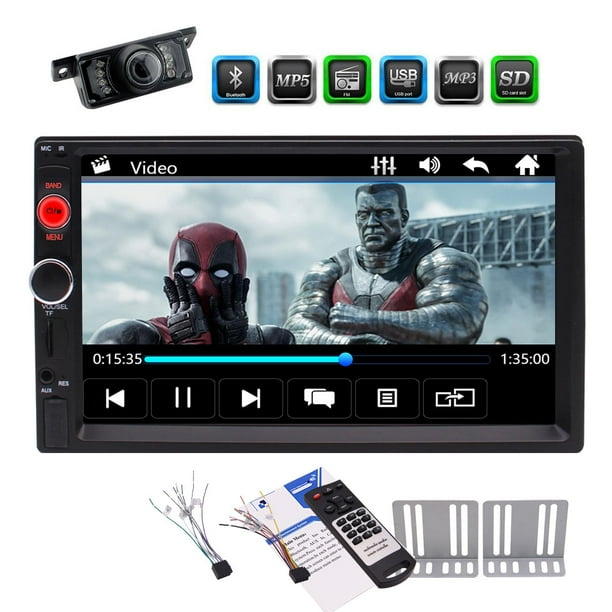 2DIN 7" In-dash Car Stereo Radio Touch Screen FM Bluetooth MP5 Multimedia Player 2DIN 7" In-dash Car Stereo Radio Touch Screen FM Bluetooth MP5 Multimedia Player